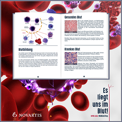 Broschüre Blut Broschüre Blut
